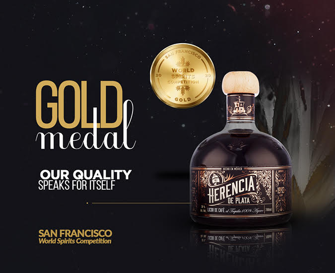 Herencia-Gold Medel Sanfransisco World Spirit Compitition